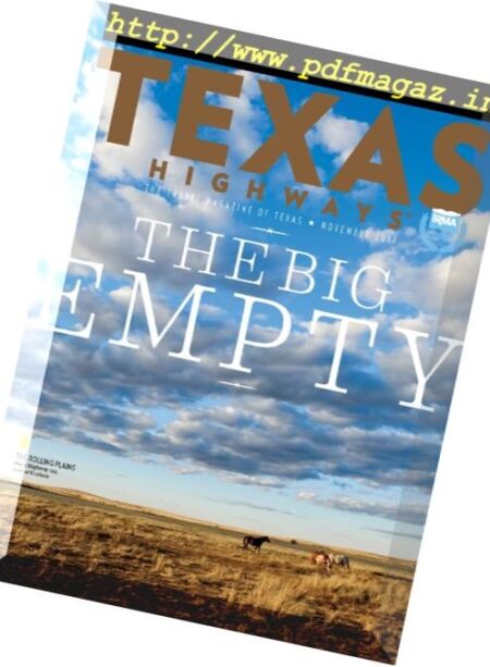 Texas Highways – November 2017 Cover