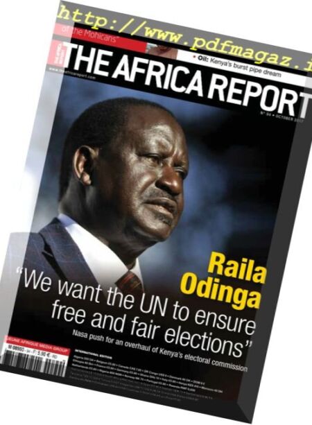 The Africa Report – October 2017 Cover