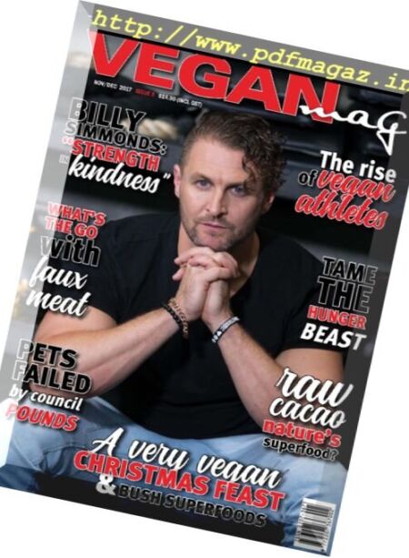 The Australian Vegan Magazine – November 2017 Cover