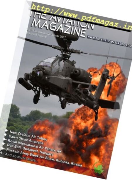 The Aviation Magazine – November-December 2017 Cover