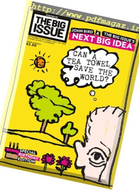 The Big Issue – 25 September 2017 Cover