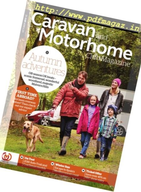 The Caravan Club – October 2017 Cover