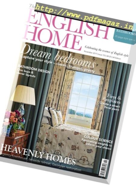 The English Home – November 2017 Cover