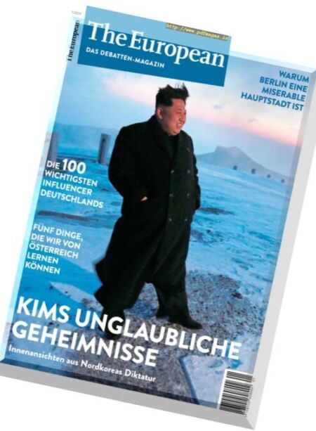 The European – Nr.1, 2017 Cover