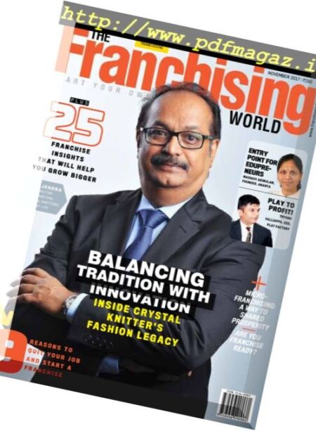 The Franchising World – November 2017 Cover