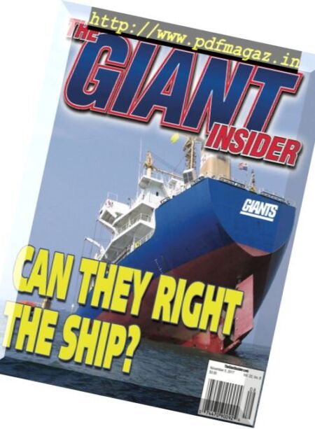 The Giant Insider – 16 October 2017 Cover