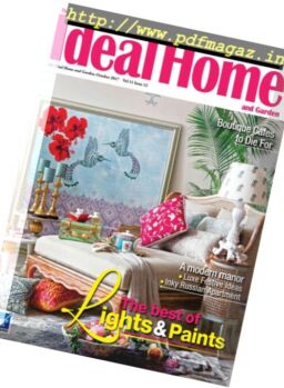 The Ideal Home and Garden India – October 2017