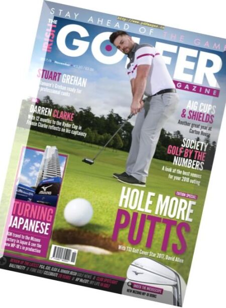 The Irish Golfer Magazine – November 2017 Cover