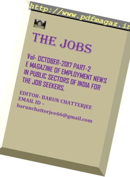 The Jobs – 15 October 2017 Cover