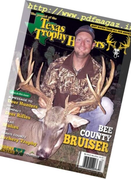 The Journal of the Texas Trophy Hunters – November-December 2017 Cover