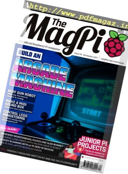 The MagPi – November 2017 Cover