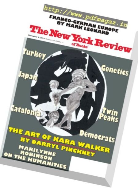The New York Review of Books – 9 November 2017 Cover