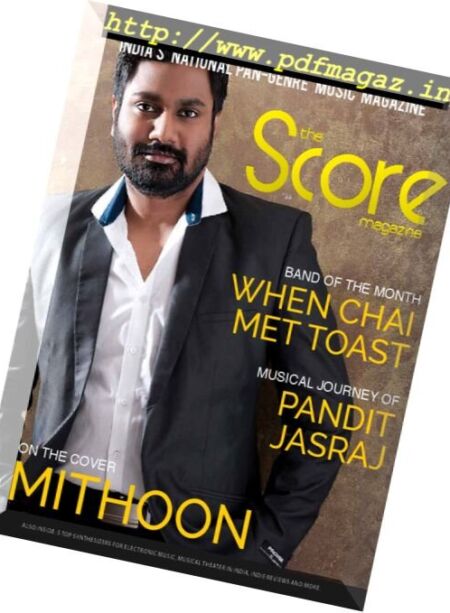 The Score Magazine – October 2017 Cover