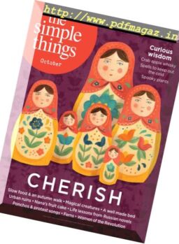 The Simple Things – October 2017