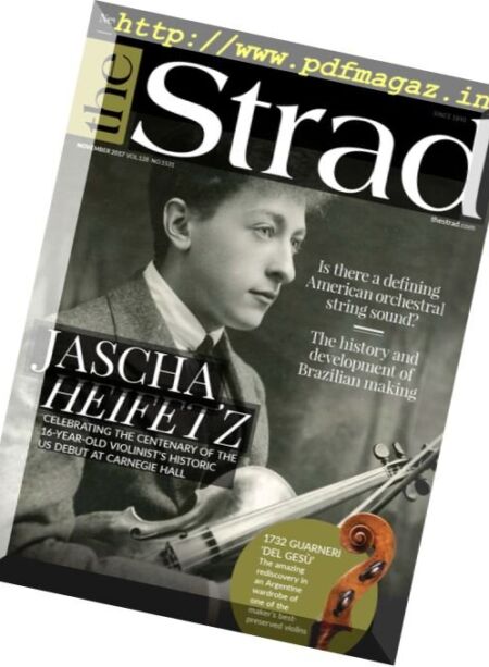 The Strad – November 2017 Cover