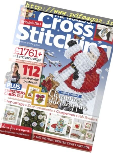 The World of Cross Stitching – January 2018 Cover