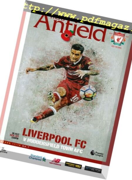 This is Anfield – Liverpool FC vs Hudd Town – 28 October 2017 Cover
