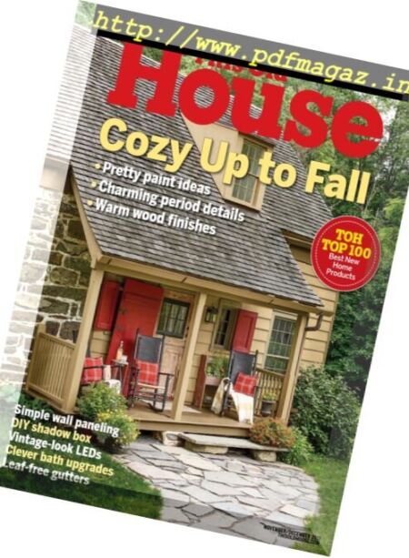 This Old House – November 2017 Cover