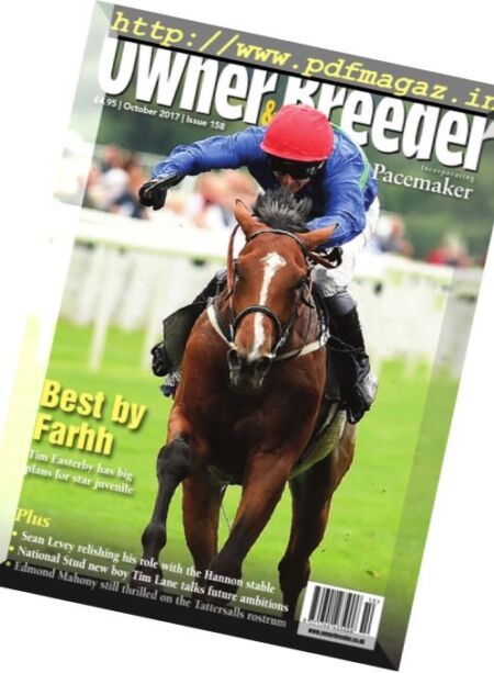 Thoroughbred Owner & Breeder – October 2017 Cover