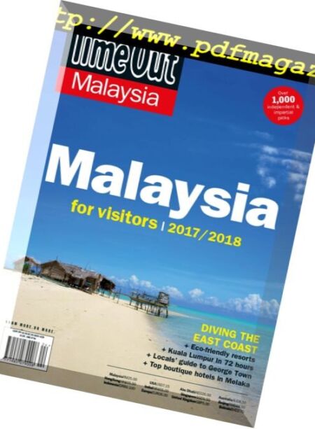 Time Out Malaysia – Visitors Guide 2017 Cover