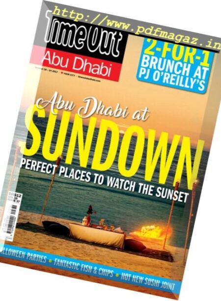 TimeOut Abu Dhabi – 18 October 2017 Cover