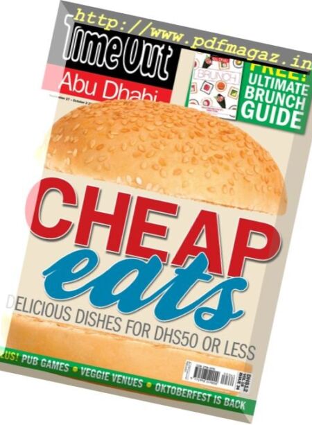 TimeOut Abu Dhabi – 27 September 2017 Cover