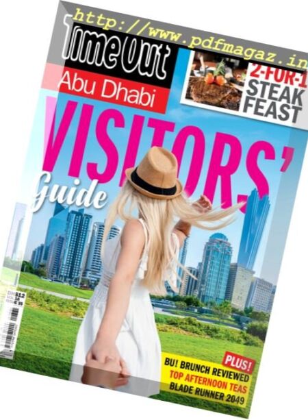 TimeOut Abu Dhabi – 4 October 2017 Cover