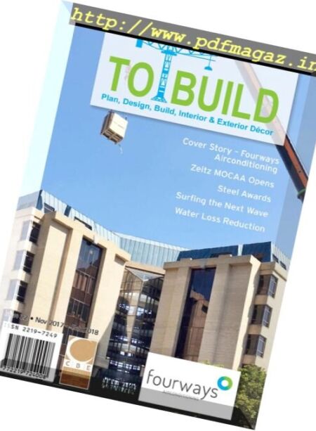 To Build Magazine – November 2017-February 2018 Cover