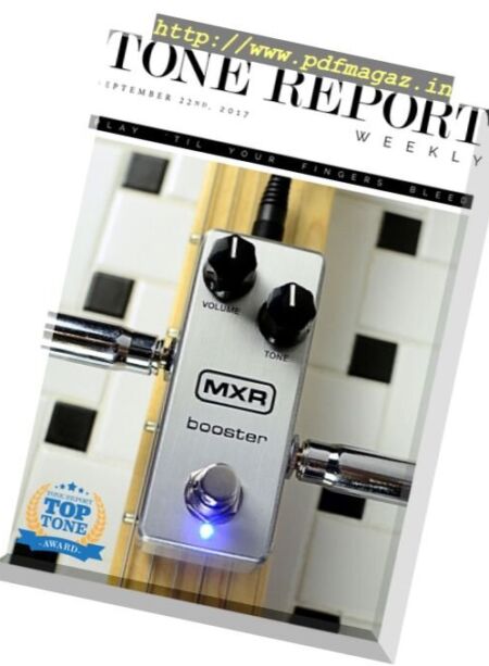 Tone Report Weekly – 22 September 2017 Cover