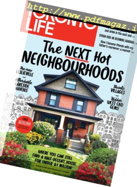 Toronto Life – November 2017 Cover