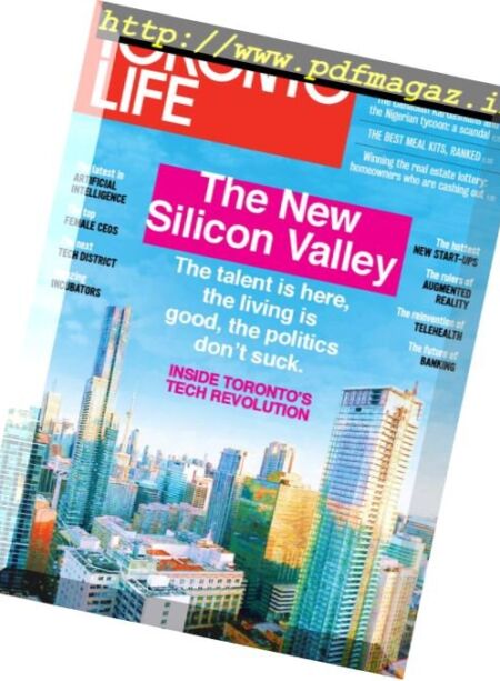 Toronto Life – October 2017 Cover