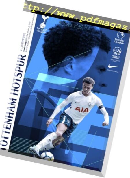 Tottenham Hotspur – 21 October 2017 Cover