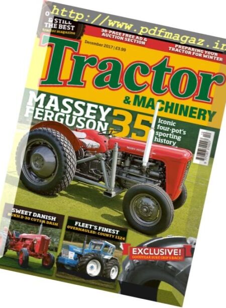 Tractor & Machinery – December 2017 Cover