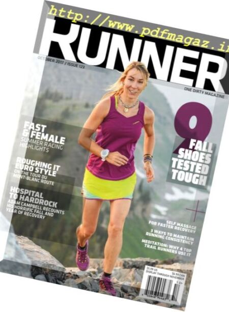 Trail Runner – November 2017 Cover