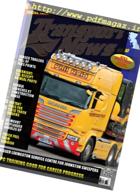 Transport News – November 2017 Cover