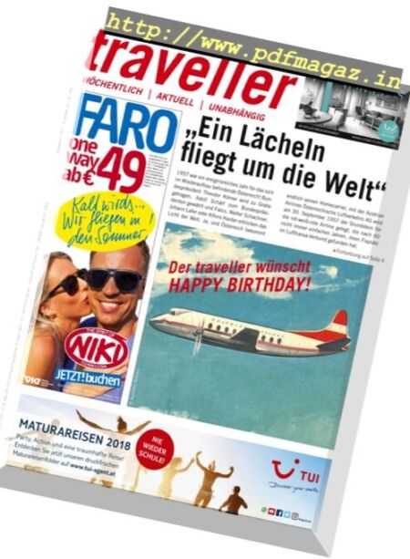 Traveller Austria – 19 Oktober 2017 Cover