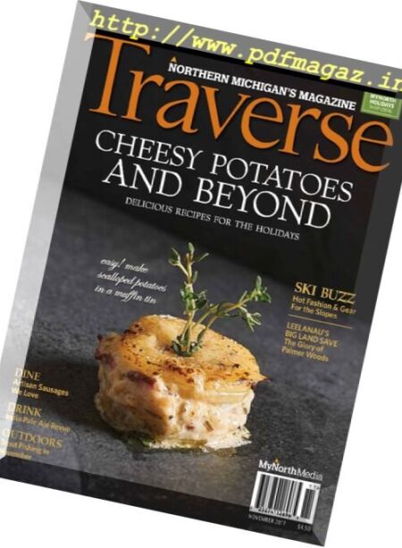 Traverse, Northern Michigan’s Magazine – November 2017 Cover