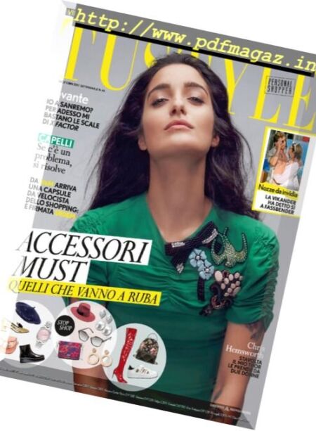 Tu Style – 24 Ottobre 2017 Cover