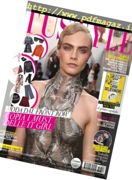 Tu Style – 26 Settembre 2017 Cover