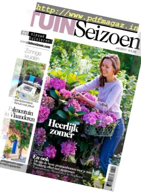 Tuin Seizoen – Juli 2017 Cover