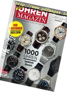 Uhren Magazin – Der Preisfuhrer 2017-2018