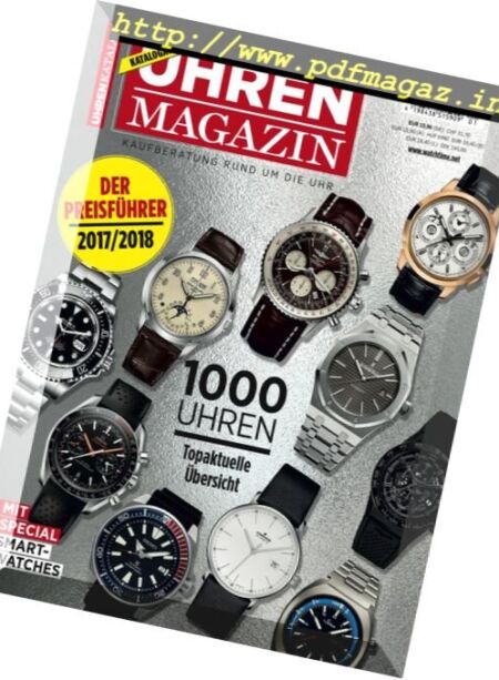 Uhren Magazin – Der Preisfuhrer 2017-2018 Cover