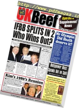 UK Beef – November-December 2017