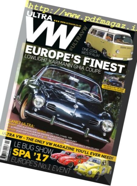 Ultra VW – November 2017 Cover