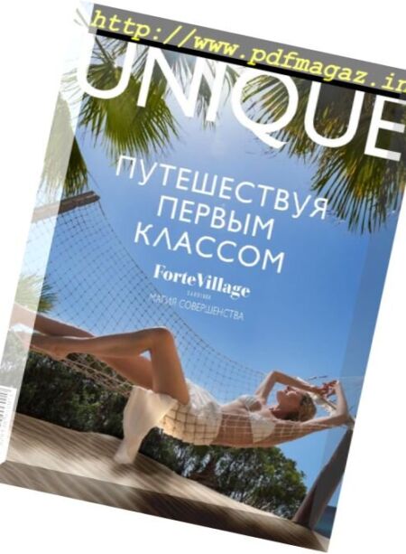 Unique lifestyle & travel – N 76, 2017 Cover