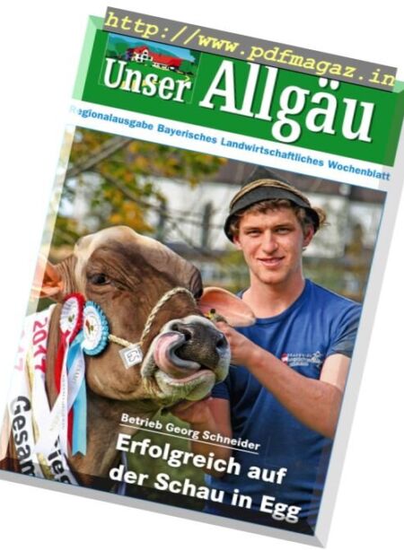 Unser Allgau – 20 Oktober 2017 Cover