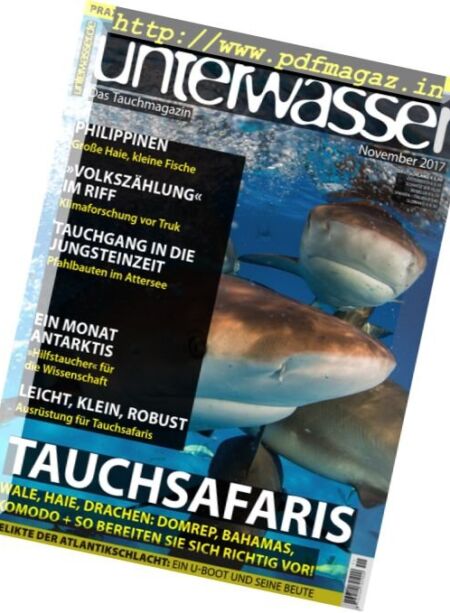 Unterwasser – November 2017 Cover