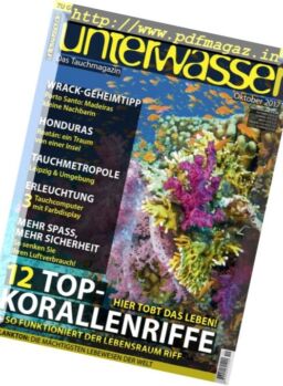 Unterwasser – Oktober 2017