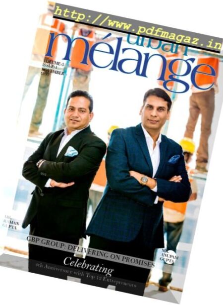Urban Melange – November 2017 Cover