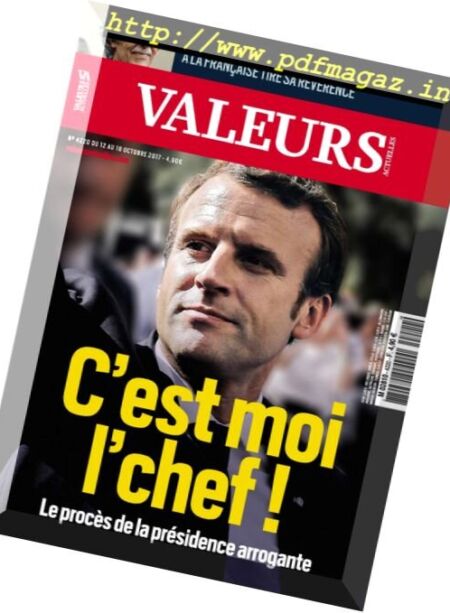 Valeurs Actuelles – 12 Octobre 2017 Cover